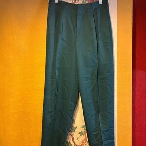 Mens BICA UOMO Dress pants Size 31x30 Green